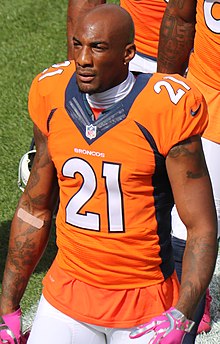 Talib with the Denver Broncos in 2016 Aqib Talib 2016.JPG