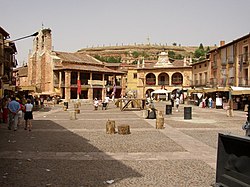 A plaza mayor