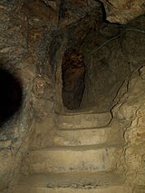 Interior dels Búnquers de Martinet i Montellà