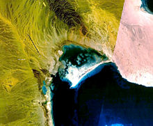 מפרץ ברניס בתצלום אוויר מ-2007