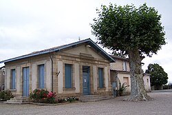 Skyline of Bernos-Beaulac