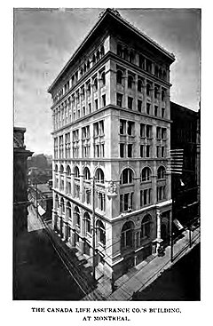 Canada Life Assurance building Montreal 1897.jpg