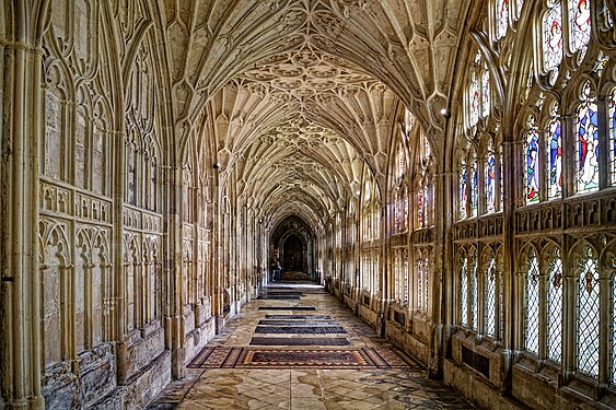 Cathedral Church of St Peter and the Holy and Indivisible Trinity, Cloister Gloucester