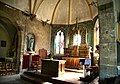 Le chœur de l’église Sainte-Honorine.