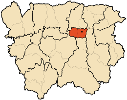 Distretto di Khemis Miliana – Mappa