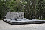 Памятник воинам-пограничникам, погибшим в 1969 г. на острове Даманский