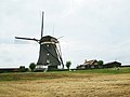 De hoogste molen, die het water uitslaat naar de Rottemeren