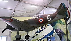 Dewoitine D.520 a Musée de l'Air et de l'Espaceben