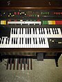 Eminent Solina C112s (c. 1974) with built-in ARP Explorer I synthesizer[35]