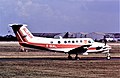 King Air 200 F-GIAL en 1990 à Coventry