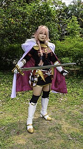 Cosplay von Astolfo aus der Fate-Reihe