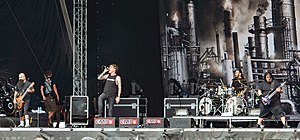 Fear Factory at Elbriot 2016