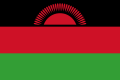 Drapeau du Malawi.