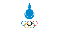 Σημαία της Εθνικής Ολυμπιακής Επιτροπής της Μογγολίας