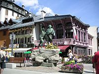 Chamonix' centrum