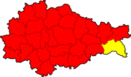 Goršečenskij rajon – Mappa