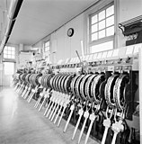 Interieur Seinhuis Station Roosendaal; 1 februari 1993.