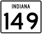 State Road 149 marker