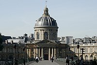 Institut de France building Institut de France - Academie francaise et pont des Arts.jpg