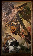 『聖ペトロへの十字架の出現』1550年頃