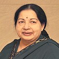 Jayalalithaa op 7 augustus 2015 geboren op 24 februari 1948