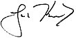 Signature de Joseph P. Kennedy III