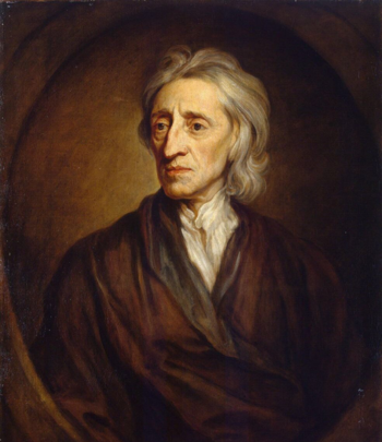 Portrait of John Locke, by Sir Godfrey Kneller...