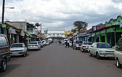 Straße in Kericho