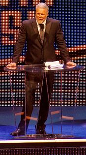 Nash is a two-time WWE Hall of Fame inductee - in 2015 for his individual career and in 2020 as a member of the nWo. Kevin Nash Hall of Fame 2015.jpg