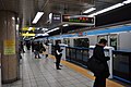 Tozai Line platforms, 2018