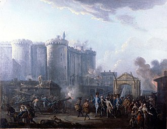 Jean-Baptiste Lallemand, Arrestation du gouverneur de la Bastille le 14 juillet 1789.