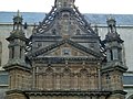 La façade de l'église Saint-Houardon de Landerneau, vue partielle