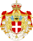 Description de l'image Lesser coat of arms of the king of Italy (1890).svg.