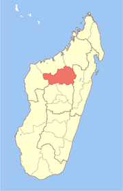 Location in Madagascar