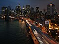 Manhattan night view, New York