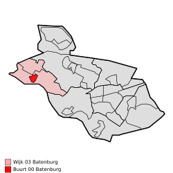 Location of Batenburg