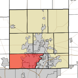 Location in Hamilton County