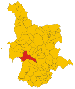 Oristano (Aristanis) - Localizazion