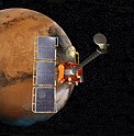 火星勘测者2001轨道器艺术想象图