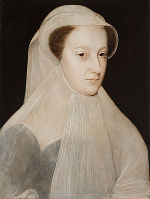 Mary, Queen of Scots in "white mourning"