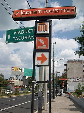 Entrée de la station.