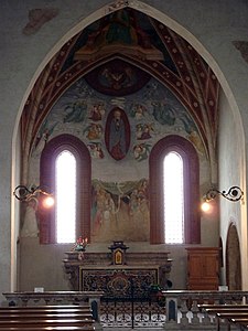 L'iIntérieur de l'église.