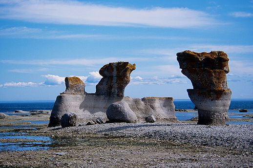 Monolithes du parc national de l'Archipel-de-Mingan