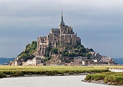 Mont-Saint-Michel, en Normandía
