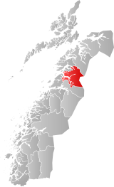 Sørfold within Nordland