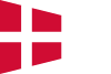 Naval Rank Flag of Denmark - Chief of Squadron.svg