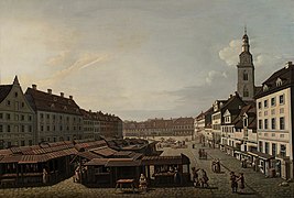 Drei Kastenbrunnen: Neuer Markt (1785)[42]