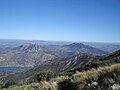 Vista norte (Olvera) desde el sendero del Cerro Coros (Puerto de las Palomas)