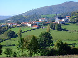 Skyline of Ostabat-Asme