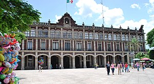 English: State Government Palace of Morelos lo...